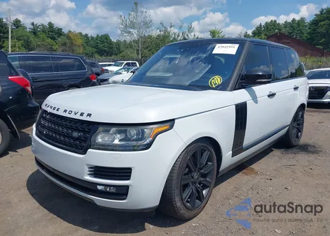 2016 Land Rover Range Rover 3.0L V6 Turbocharged Diesel Hse Td6 from USA, damaged, VIN SALGS2KF4GA261005